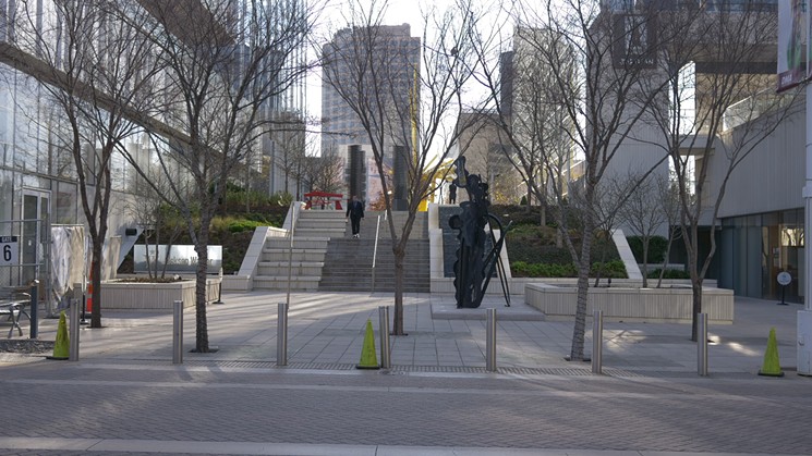 Exercise your body and brain at the Arts District.