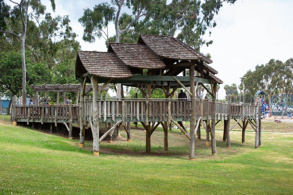 Tree house at Wilson Park