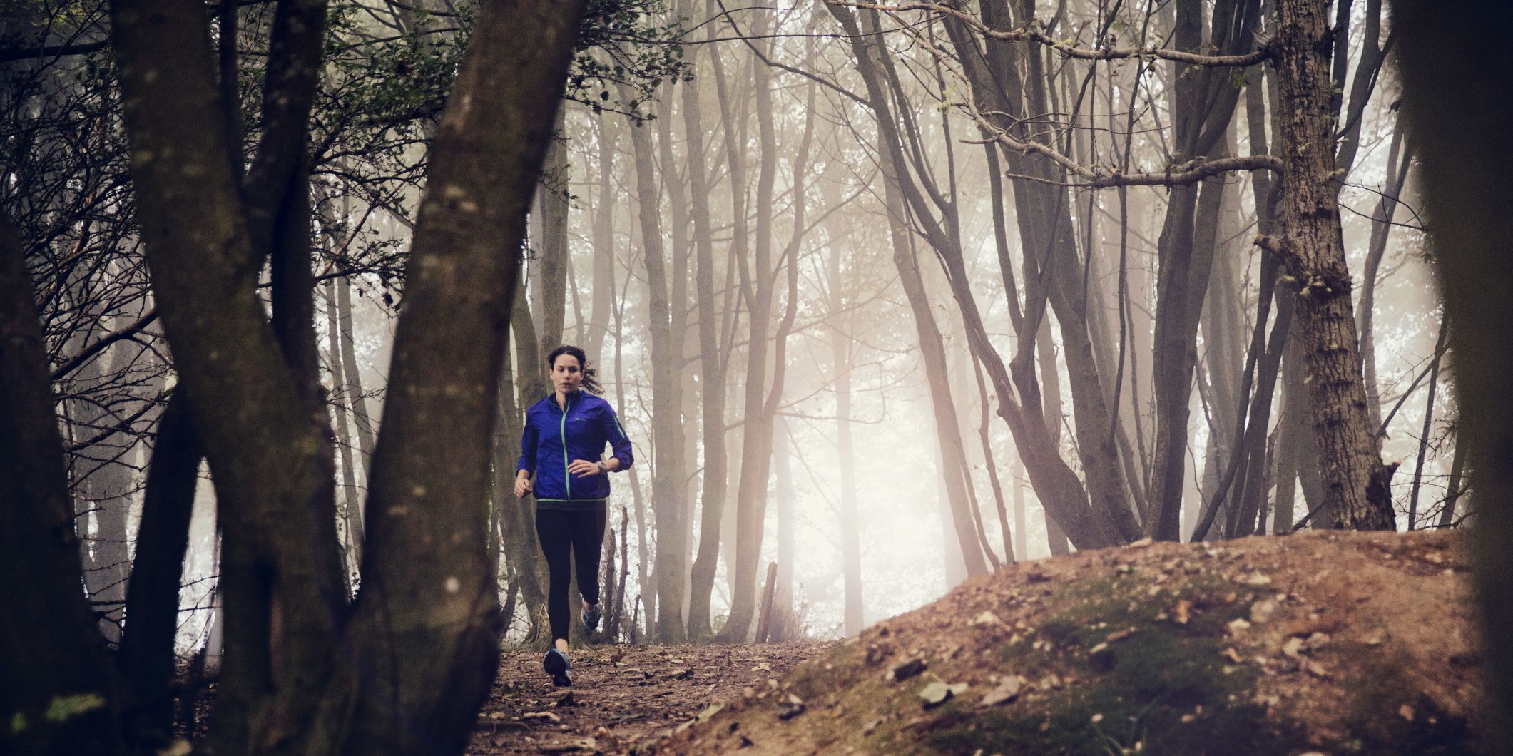 running free through the forest